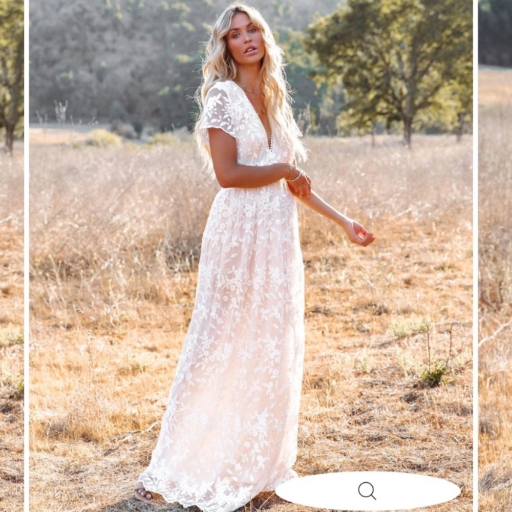 Romantic maxi dress
